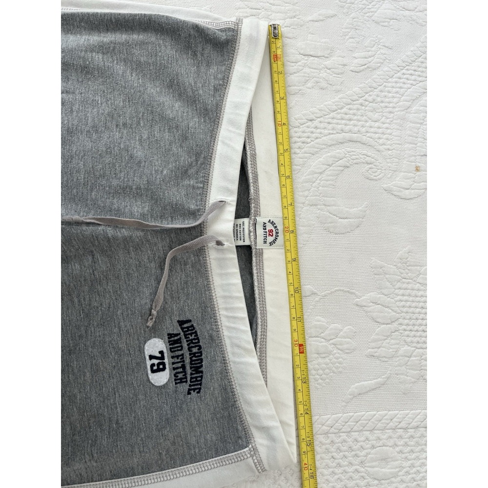 Y2K Abercrombie & Fitch Low Rise Flare Pants Women's Small Flare Athletic Sweats - Picture 14 of 16